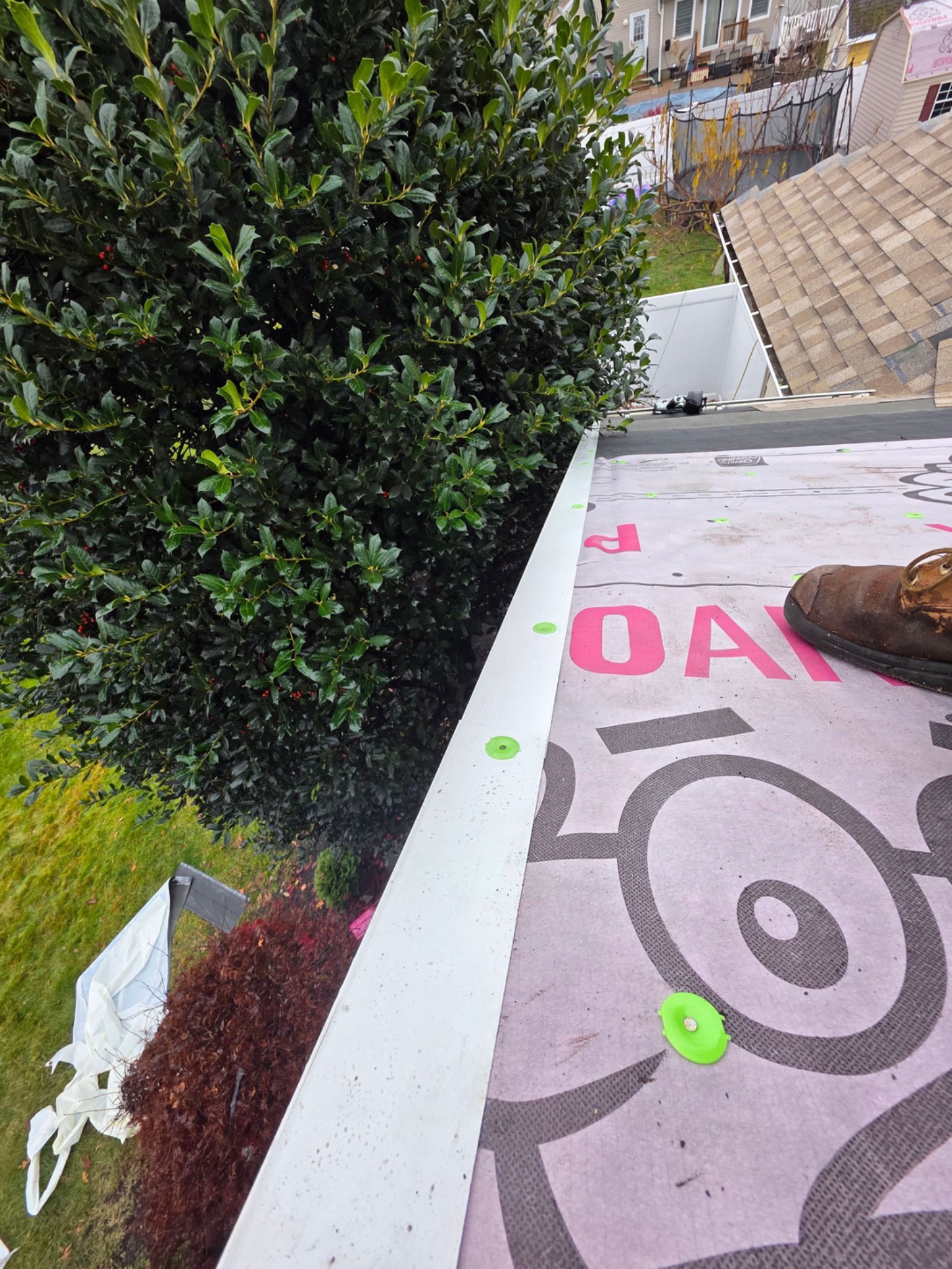After: completed roof replacement in New Jersey